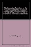 The administrative functions of the French Conseil d'État