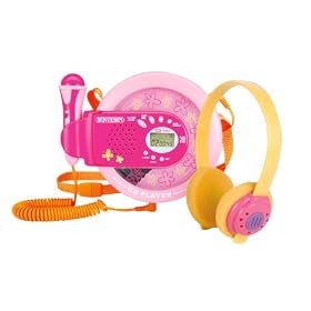 Personal Portable CD Player with singalong microphone