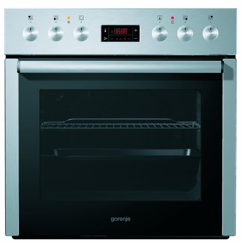 Gorenje BC 7421 AX    Elektro-Einbauherd / A / CD / Aqua- und Eco-Clean / Edelstahl