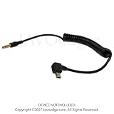 T-mobile G1 / HTC Touch 11 Pin to 3.5mm Stereo Male to Male Coiled Cable