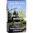 Daily MP4 Audio iPod/iTunes Devotions - KJV Bible - 161 hours - (6) CD data disks