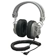 Hamilton Electronics SchoolMate Deluxe Stere/Mono Headphone with 1/8 Plug and 1/4 Adapter, Volume