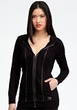 bebe Logo Coated Jersey Slim Long Hoodie 41wS7 tlAFL. SL160 bebe Logo Coated Jersey Slim Long Hoodie
