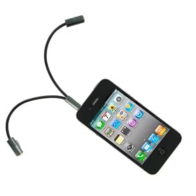 KitSound Headphone Splitter Adapter for iPod / iPad 2/3 / iPhone 3G 3GS 4 - 3.5mm
