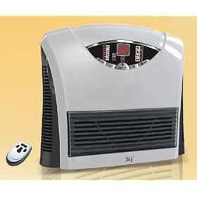 NEW HEATER & IONIC AIR PURIFIER with ESP Filter, REMOTE CONTROL, 3Q-AP081H