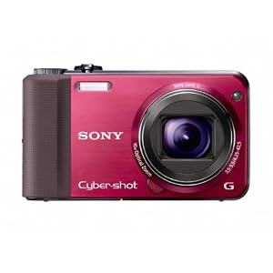 Sony Cyber-Shot DSC-HX7V 16.2 MP Exmor R CMOS Digital Still Camera with 10x Wide-Angle Optical Zoom G Lens, 3D Sweep Panorama, and Full 1080/60i HD Video (Red)