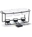 Triple Sauce/Fondue Warming Set By Trudeau