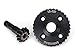 Traxxas TRA8287 Ring gear, differential/ pinion gear, differential (overdrive, machined)