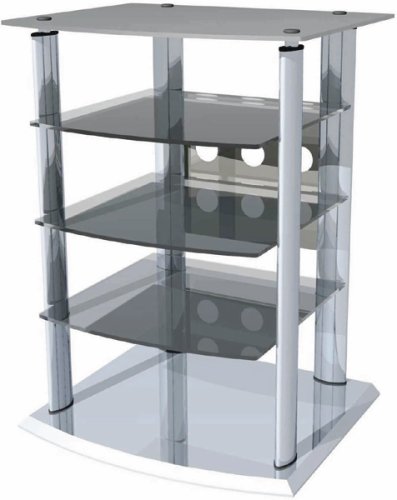 朝日木材加工 薄型テレビ対応スタンド 縦型機器収納タイプ AS-A650T AS-A650T