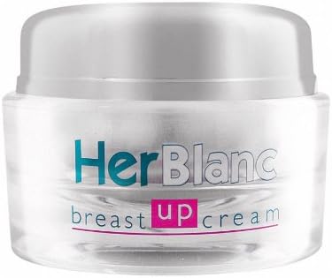 HerBlanc Breast up cream 50 g - Large Fast Bust Enlargement Cream (Pack of 3)