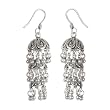 Dangle Earrings Women Silver Jewelry 2.25 inches