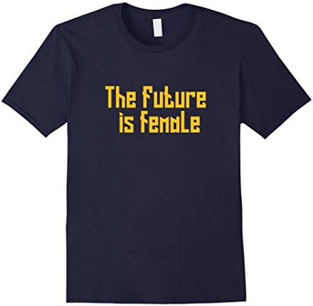 Men's The Future is Female Feminist T-Shirt 3XL Navy