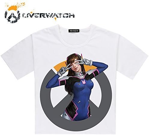 [GMOE] OVERWATCH D.Va series t-shirt 8 (L)