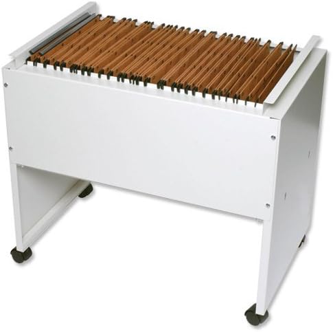 Rotadex Universal Filing Trolley Steel Capacity 120 A4 or Foolscap Files W650xD420xH580mm Grey Ref RT50