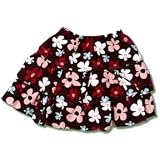 Flower Power Retro Ruffle Skirt & Matching Undie 4T