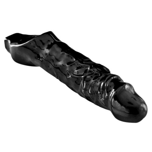 Master series mamba cock sheath, black