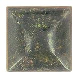 Nature's Jewelry - Toundra Large Natural Moss Set in Resin Square Brooch