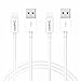 Sungluber 8Pin Lightning USB Data Sync and Charging Cable for iOS Devices, 10 Feet (2 Pack)