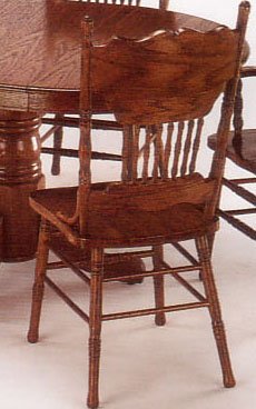 Beautiful Double Press Back Side Chair