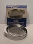 7" Round Stainless Grater with Porcelain on Steel Bowl