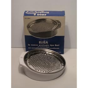 7 Round Stainless Grater with Porcelain on Steel Bowl by 