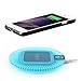 Antye Qi Wireless Charger Kit for iPhone 6 Plus / 6S Plus - Including Qi Wireless Charger Receiver Case and Wireless Charging Pad Station (Blue/Black)