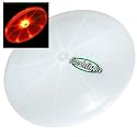 Flash flight glow frisbee - red