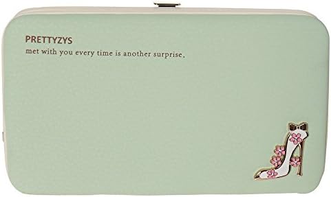 Phone Wallet,Cyberways Multi-purpose Premium PU Leather[3D High-heeled] Women Handbag/Purse/Card Holder&amp;Card Slots/Coin Pouch/Cellphone Case with Wrist Band for all the Cell Phone-Large-green