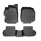 2007-2012 Nissan Sentra Black WeatherTech Floor Liner (Full Set) [Automatic... by WeatherTech