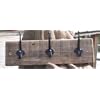 Natural wood coat hook
