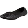 Chocolat Blu Women's Randi Casual Flat,Black,6 M US
