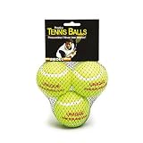 Pressureless Tennis Balls (3 Pack) by Unique Sports