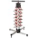 Plate-Mate TM24-220 Stainless Steel 24 Plates Table Model Catering Table Rack, 160 lbs Capacity, 28-3/4" Height