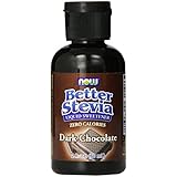 Now Foods Stevia Extract Liquid, Dark Chocolate, 2 Ounce Bottle