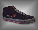Converse Schuhe 1S860 schwarz rot - fallen normal aus