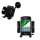 Blackberry Storm Flexible Car Windshield Holder - Gomadic Brand