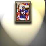 Completely Handpainted American Football Sport Painting, Custom Order FL9607, Oil on Canvas, with Option to Paint Jerry, Brett & Co. from Any Other Favorite Photograph or Picture, Unframed, Size 21'' x 29" inches