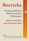 Produkt-Bild: Hom&ouml;opathische Mittel und ihre Wirkungen: Materia medica und Repertorium