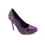 Ed Hardy Madrid Womens Size 6 Purple Heels Pumps Synthetic Pumps, Classics Shoes