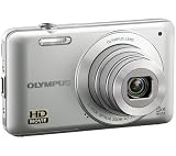 Olympus – VG-120 – Appareil Photo Numérique – 14 Mpix – Zoom 5x – Mode iAuto – Argent
