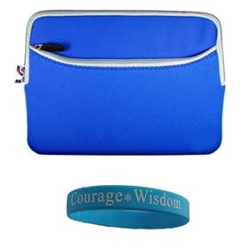 Blue Dual Pocket Carrying Sleeve for Acer Aspire Timeline AS3810TZ-4880