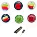 iPhone3/4 iPad iPod�p�@�{�^���X�e�b�J�[��W�J�o�[#12a�@Apple