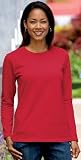 NEW HANES - Ladies Long Sleeve T-Shirt 5580