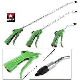 Neiko Tools USA 20 Angle Nozzle Air Blow Gun with 1 2 Rubber Tip by Neiko