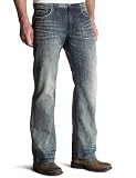 Vigoss Men's Faded Mirror Pocket Jean, Lt Wash, 40x33