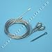 Cardale Garage Door Spares Parts Cables - Pattern CD Pro Pulley Cables (Pair)