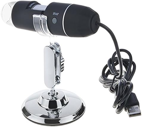 50-500X 2MP USB 8 LED Light Digital Microscope Endoscope Camera Magnifier