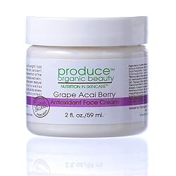 Produce Organic Beauty Grape Acai Berry Antioxidant Face Cream