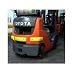 IWI 70-1110 PVC Plastic Safe Bump Forklift Protector with Two 100lbs Magnets and VHB, 18" Length x 4" Width x 1.5" Depth