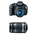 Canon EOS Rebel T3i 18 MP CMOS Digital SLR Camera and DIGIC 4 Imaging with EF-S 18-55mm f/3.5-5.6 IS Lens and EF-S 55-250mm f/4.0-5.6 IS II Telephoto Zoom Lens Bundle